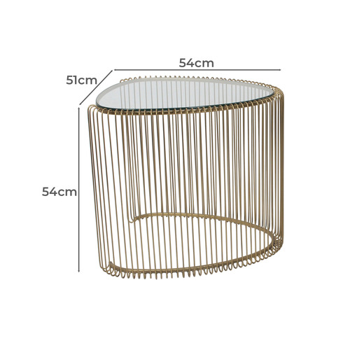 2 Piece Raelle Nesting Side Table Set