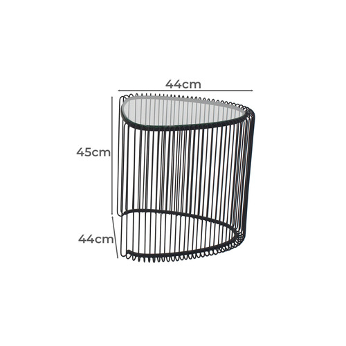 2 Piece Raelle Nesting Side Table Set