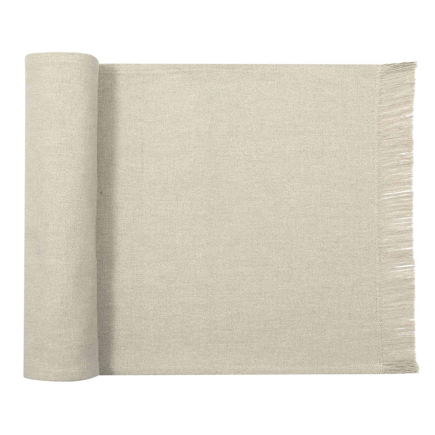 Napery Cotton-Blend Table Runner