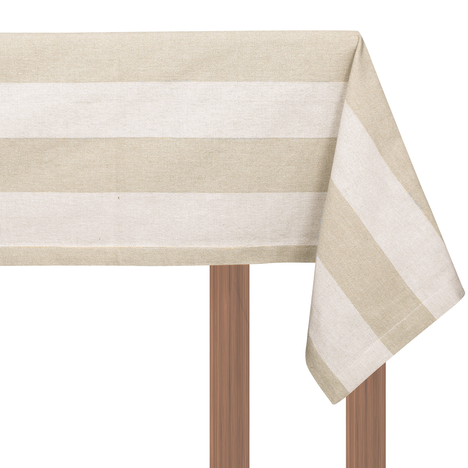 Napery Cotton-Blend Tablecloth