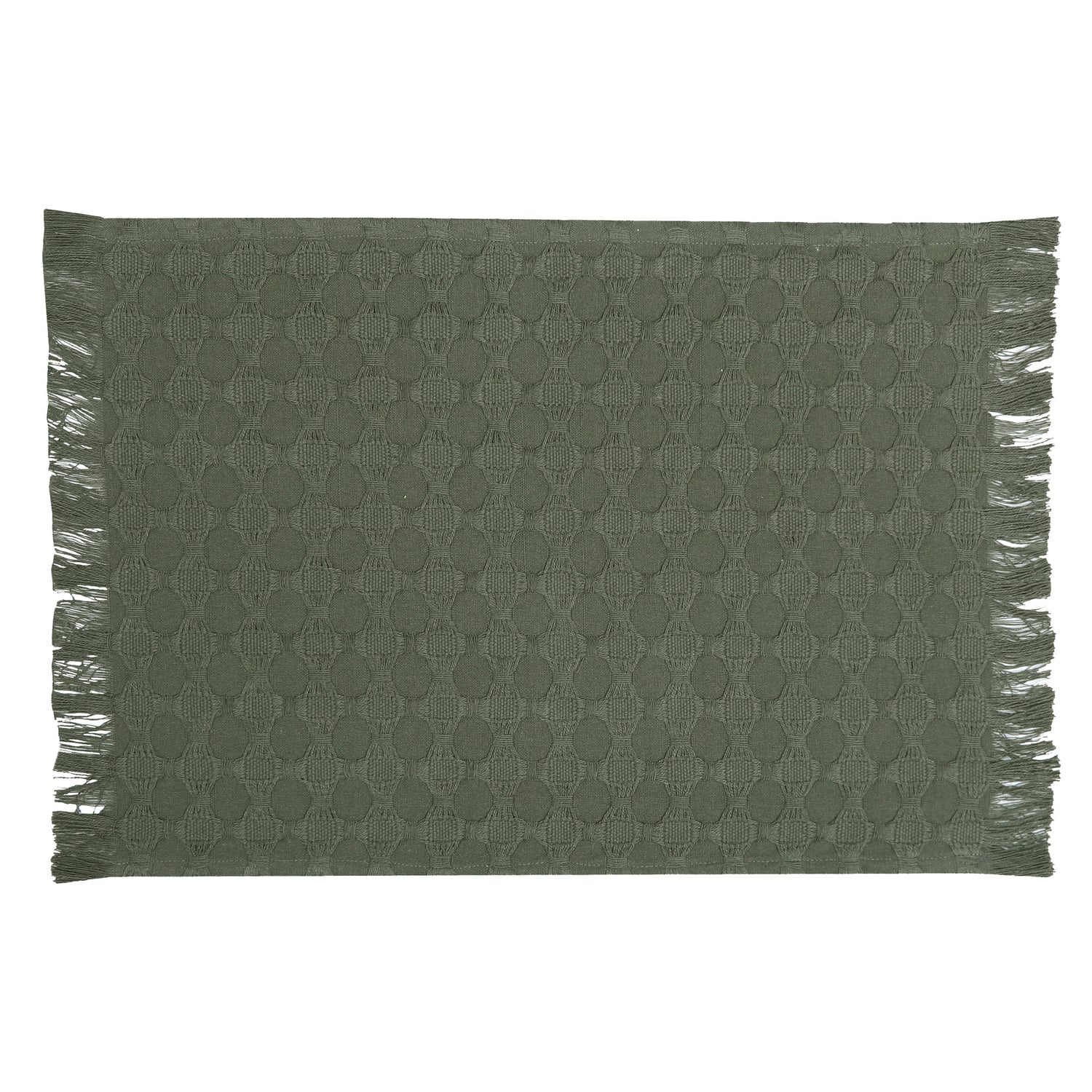 Napery Coin Cotton-Blend Placemats