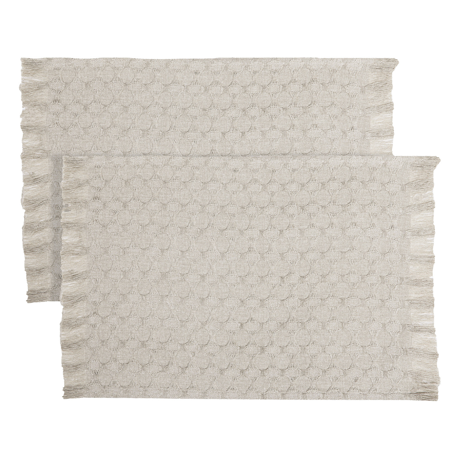 Napery Coin Cotton-Blend Placemats