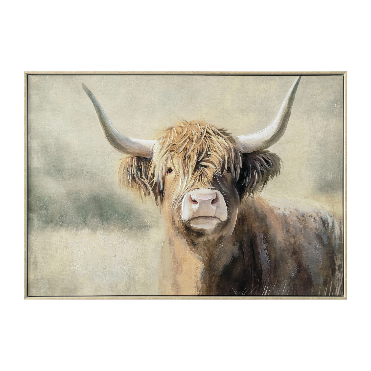 Horn to be Wild Framed Canvas Wall Art