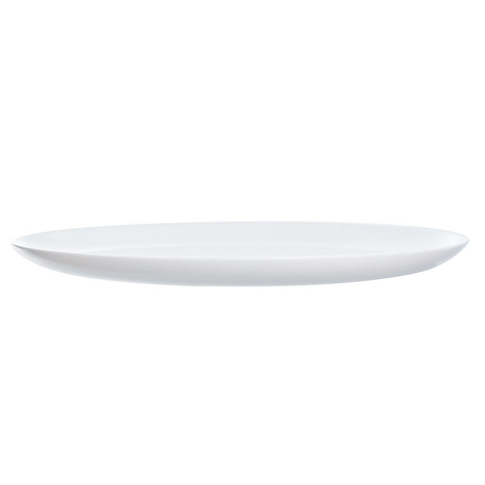 Fairfield 32cm Opal Glass Pizza Serving Platter