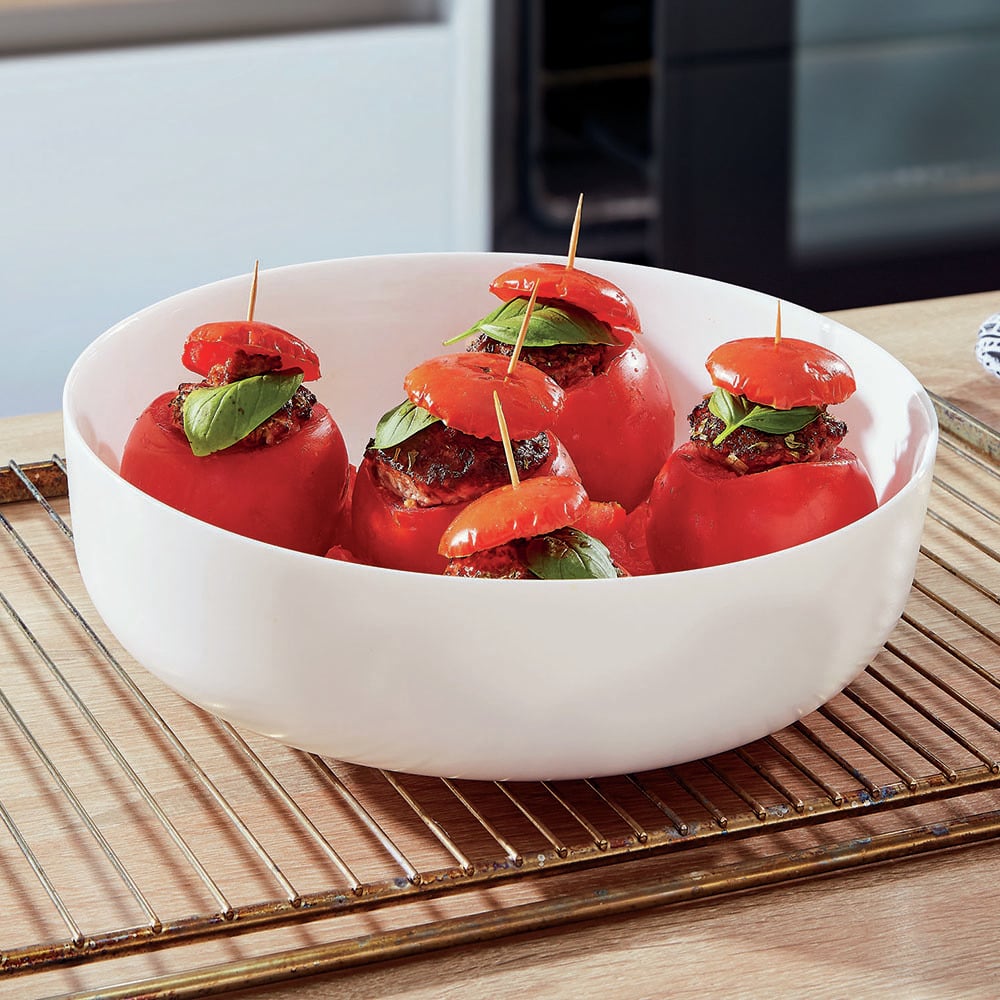 Fairfield Round Opal Glass Baking Dish