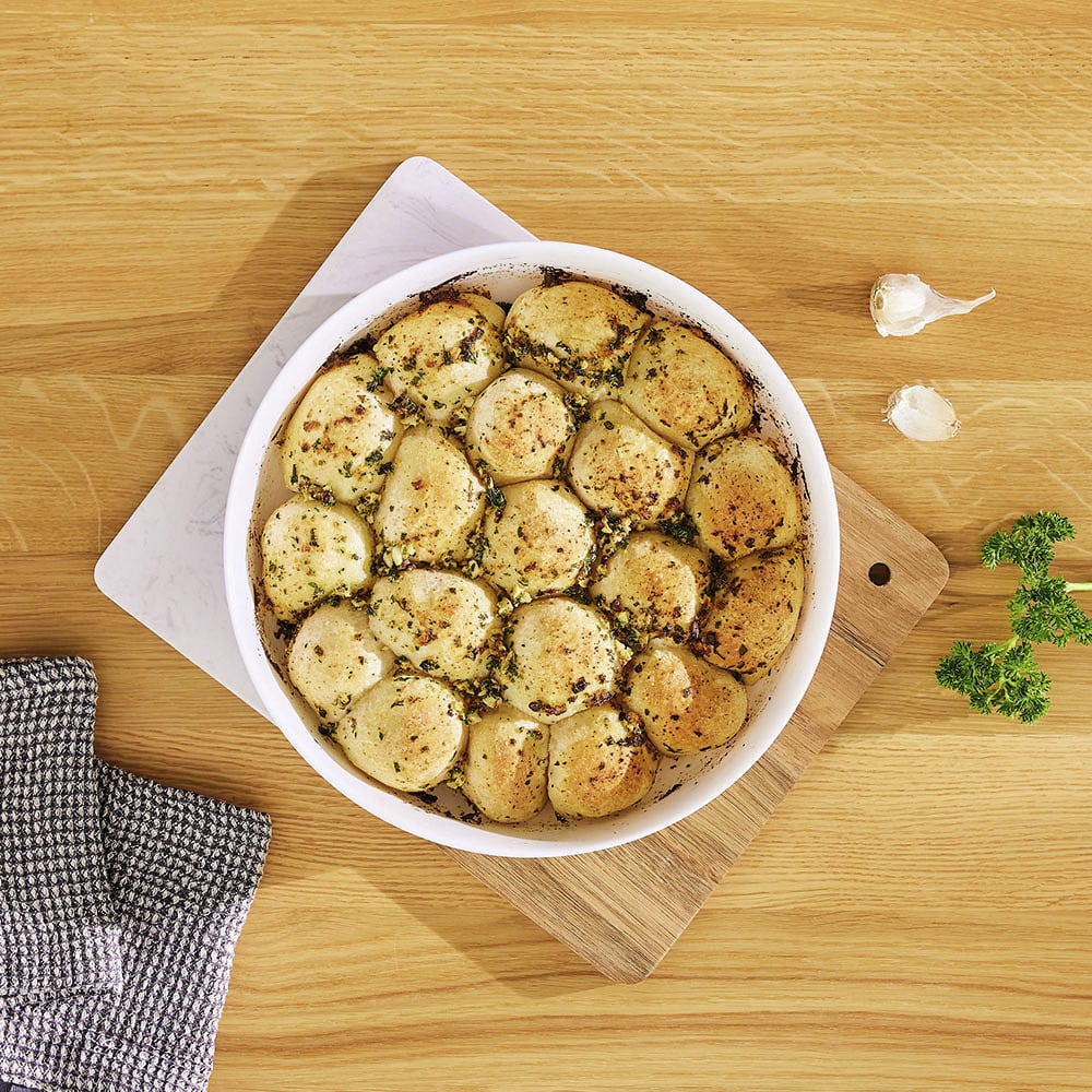 Fairfield Round Opal Glass Baking Dish
