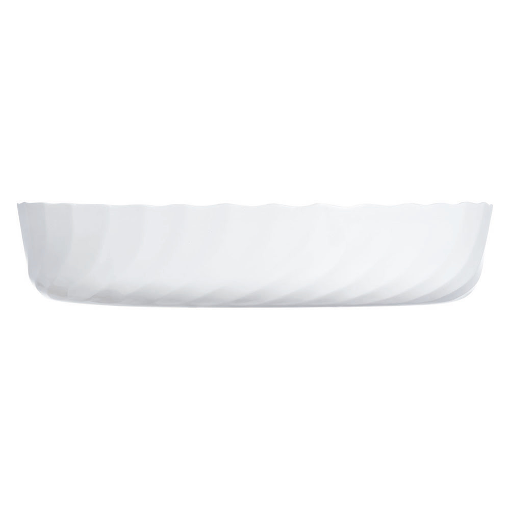 Mystic Oval Opal Glass Baking Dish