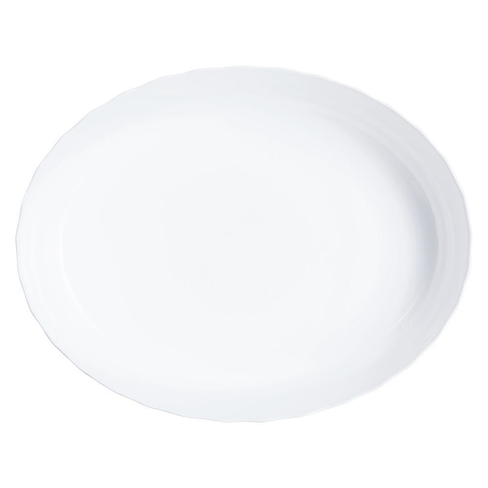 Mystic Oval Opal Glass Baking Dish