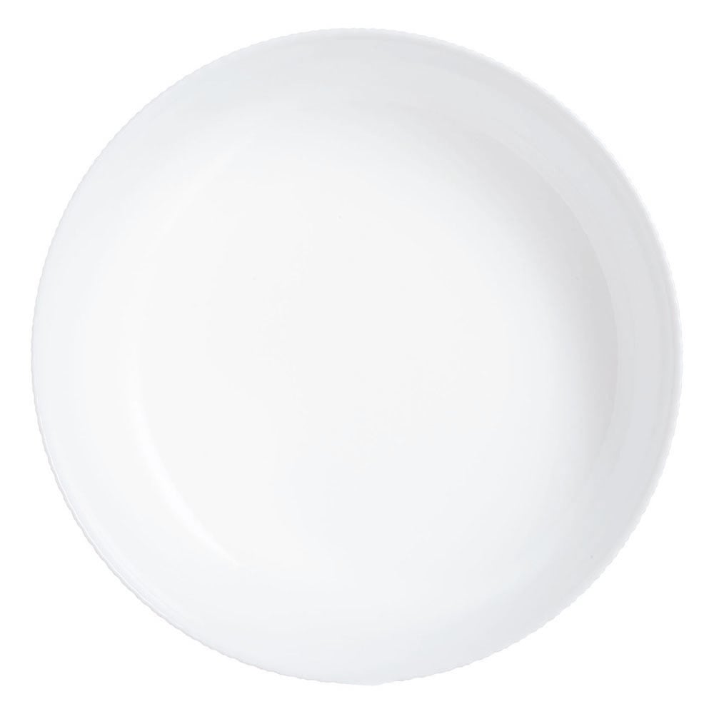 Venice Round Opal Glass Baking Dish