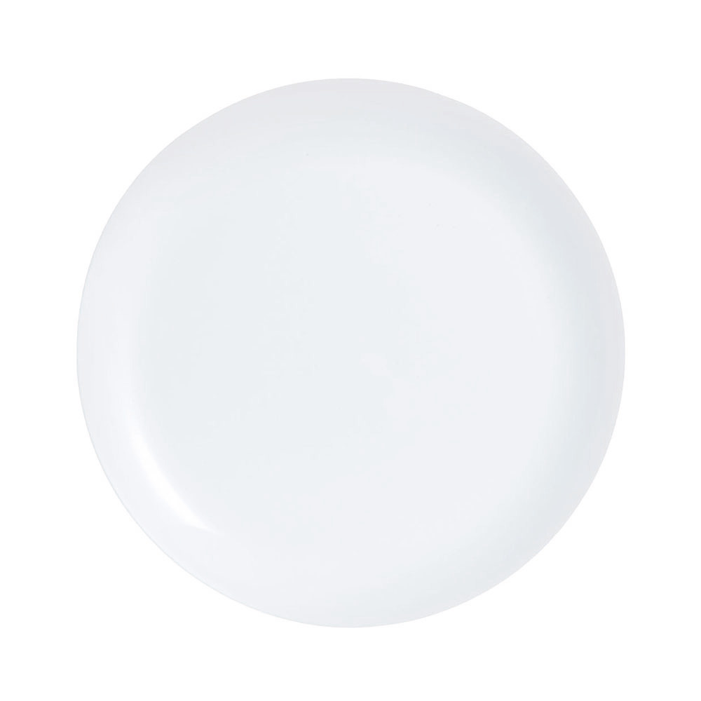 Fairfield 25cm Opal Glass Entree Plates