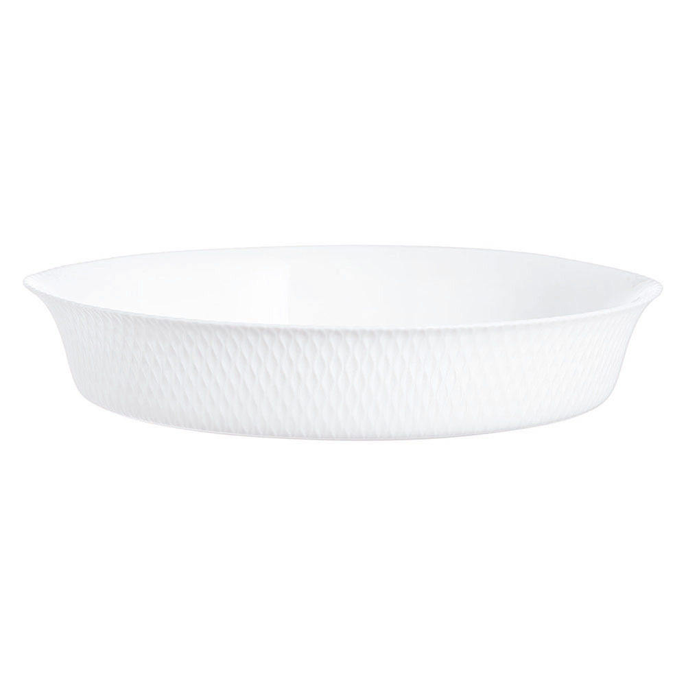 Venice 28cm Opal Glass Tart Baking Dish
