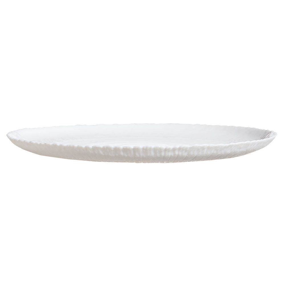Atmore 19cm Opal Glass Dessert Plates