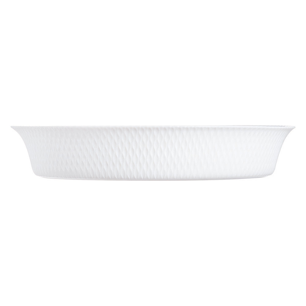 Venice 28cm Opal Glass Tart Baking Dish