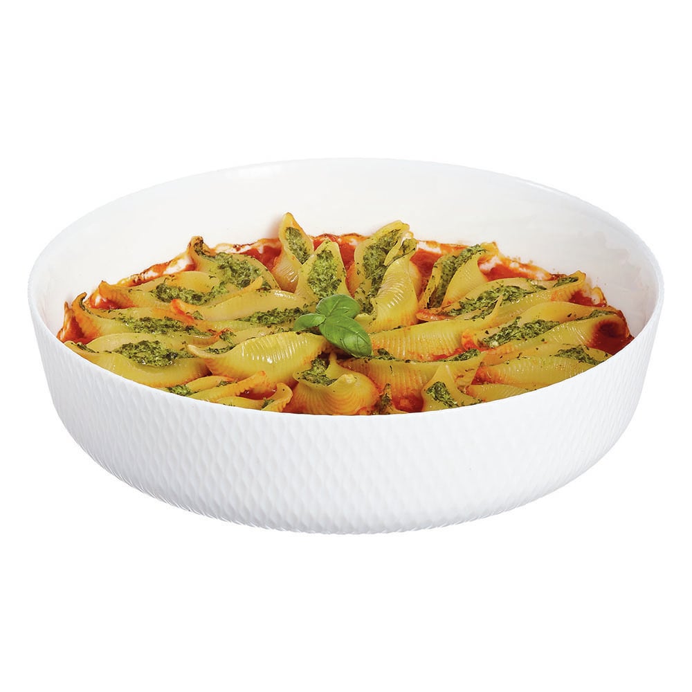 Venice 28cm Opal Glass Tart Baking Dish