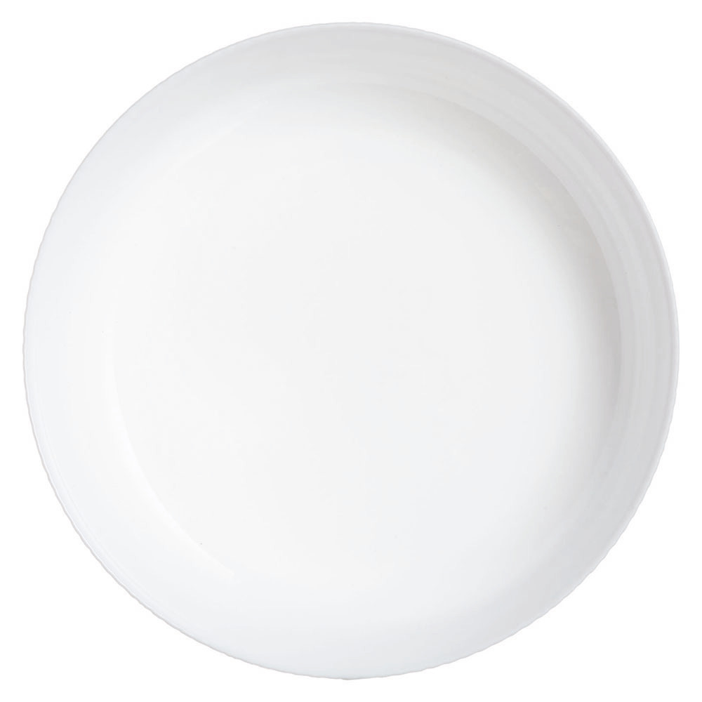 Venice Round Opal Glass Baking Dish