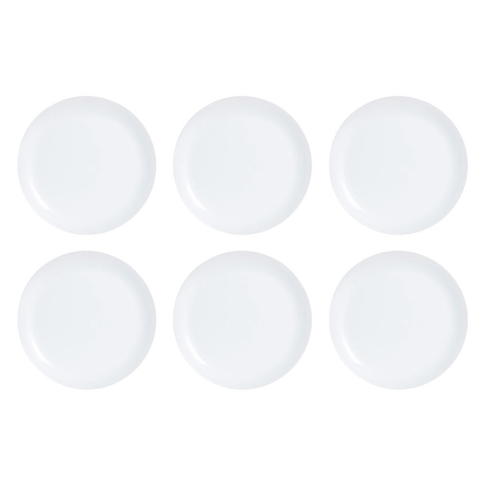 Fairfield Opal Glass Dinner Plates