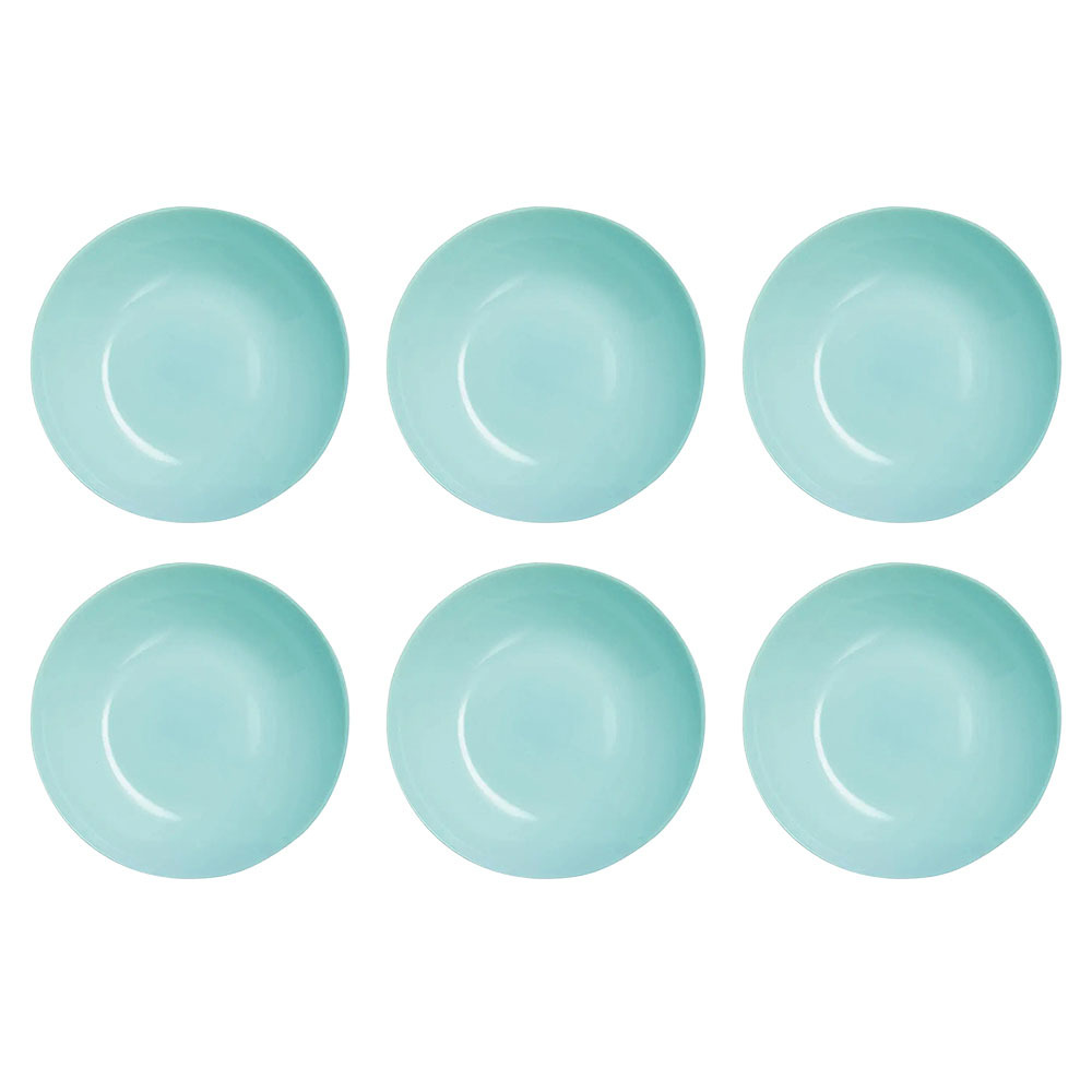 Fairfield 19cm Opal Glass Dessert Plates
