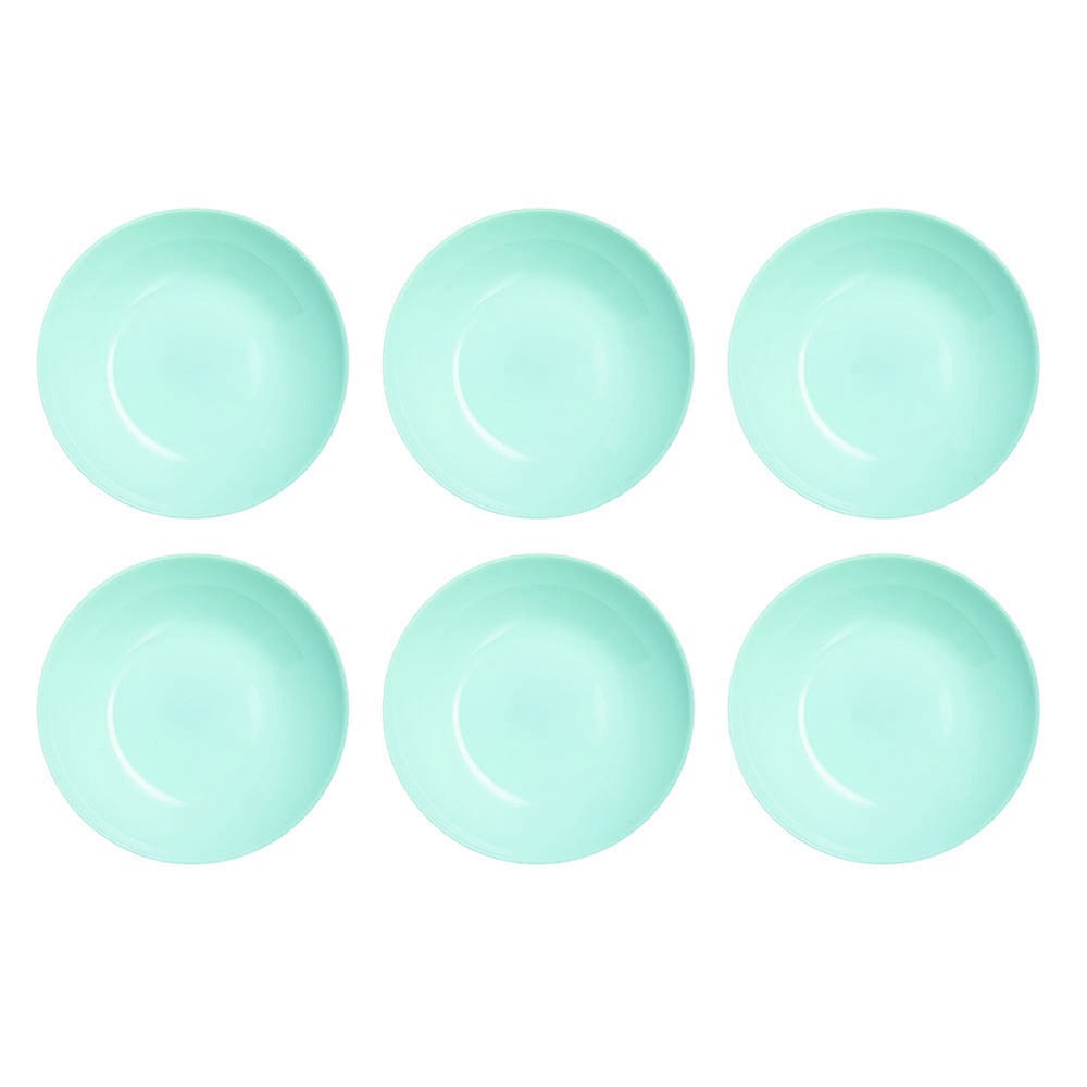 Fairfield 20cm Opal Glass Soup Plates