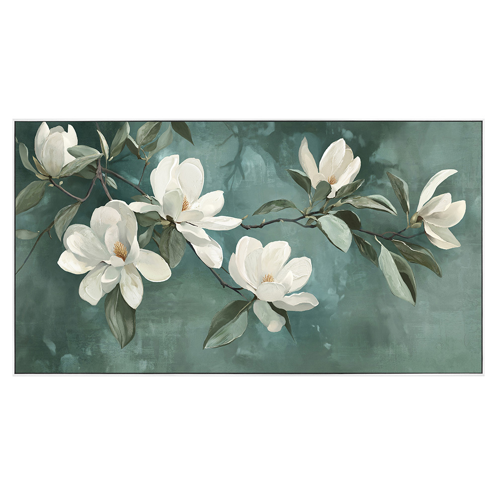 Spring Fling Framed Canvas Wall Art