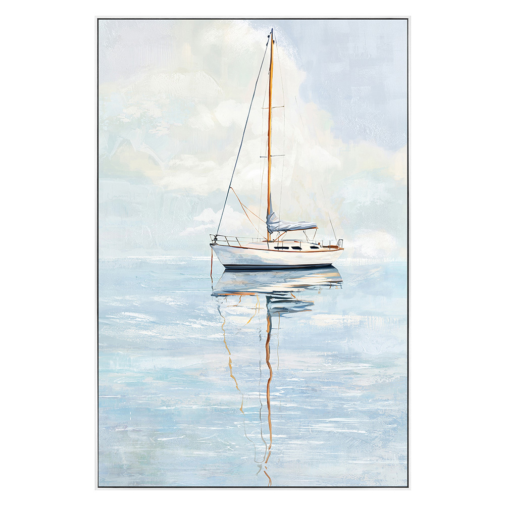Mellow Mast Framed Canvas Wall Art