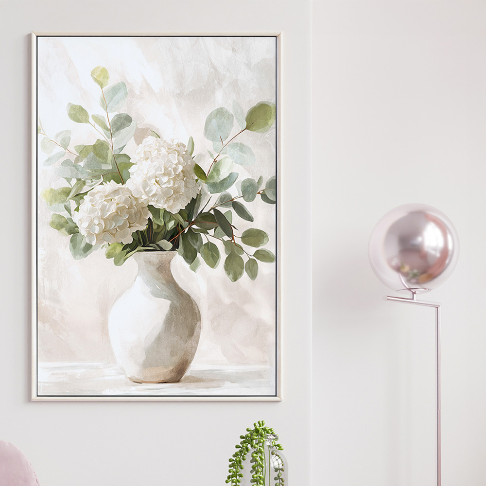 Bloom Pow Framed Canvas Wall Art