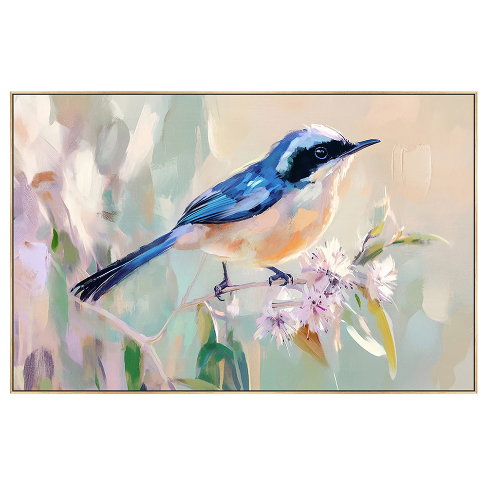 Wing & Bloom Framed Canvas Wall Art