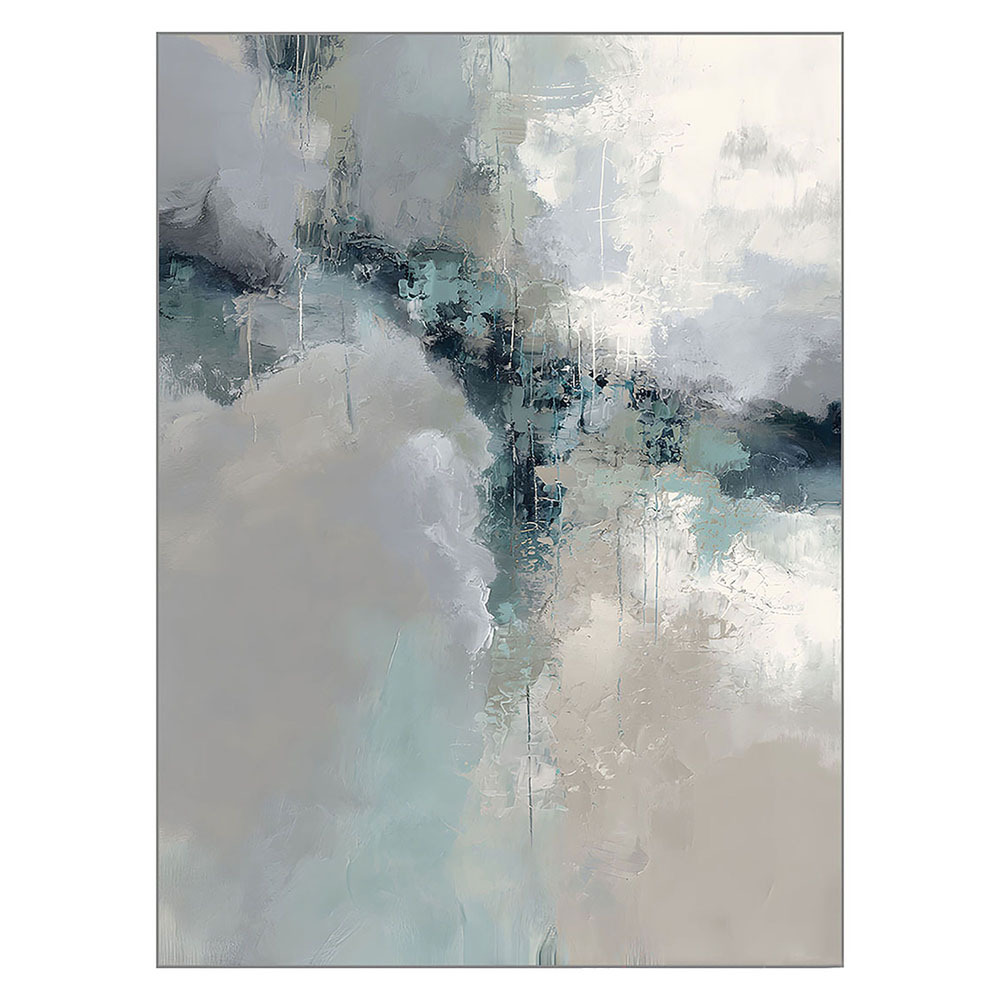 Blue Me Away Framed Canvas Wall Art