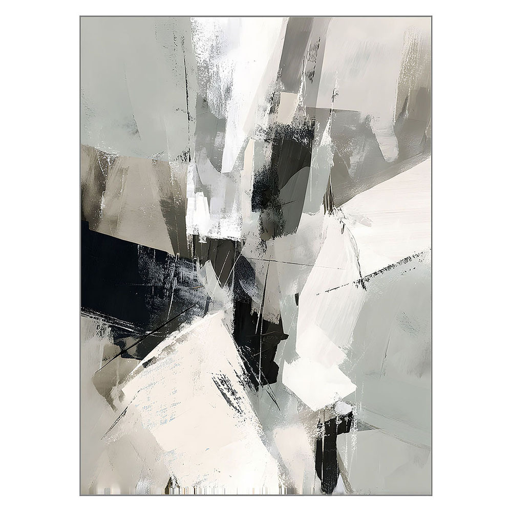 Fade to Grey Framed Canvas Wall Art