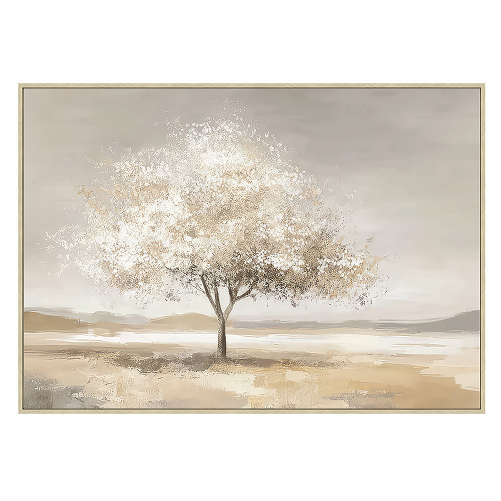 Tree Chic Framed Canvas Wall Art