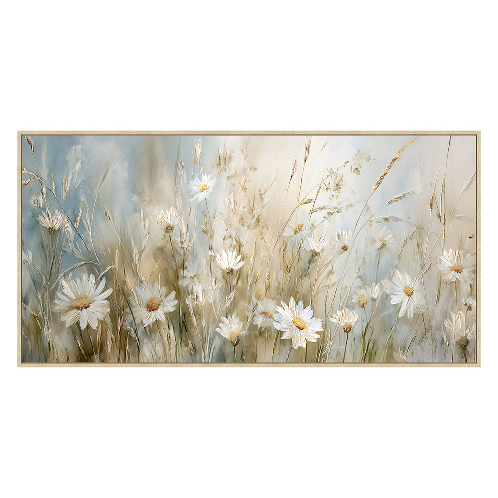 Oopsie Daisy Framed Canvas Wall Art