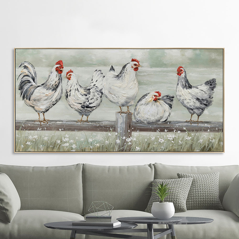 Perch Perfect Framed Canvas Wall Art