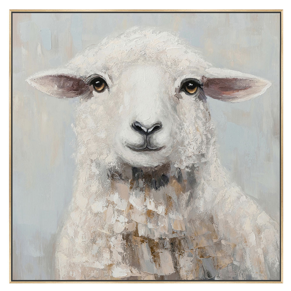 Ewephoria Framed Canvas Wall Art