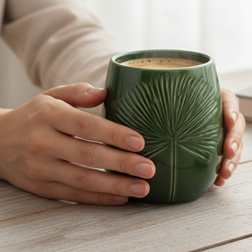 Rio 390ml Porcelain Coffee Mugs