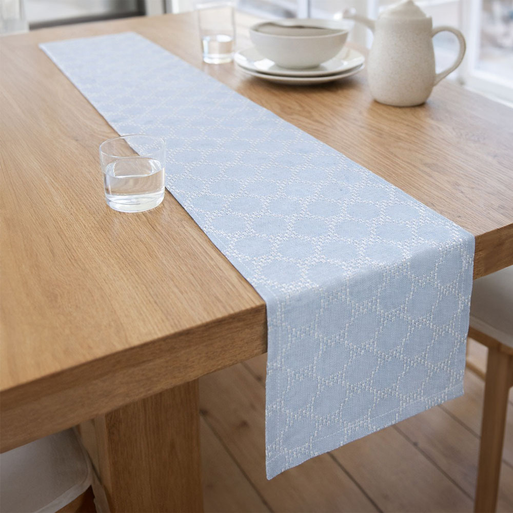 Napa Recycled Cotton-Blend Table Runner
