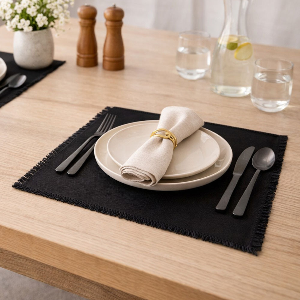 Artesia Recycled Cotton-Blend Placemats