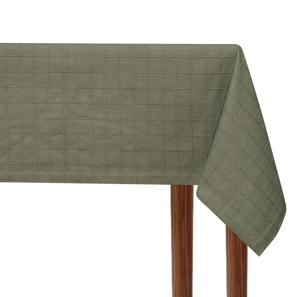 Trenton Recycled Cotton-Blend Tablecloth