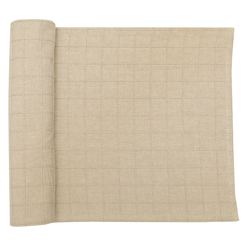 Trenton Recycled Cotton-Blend Table Runner