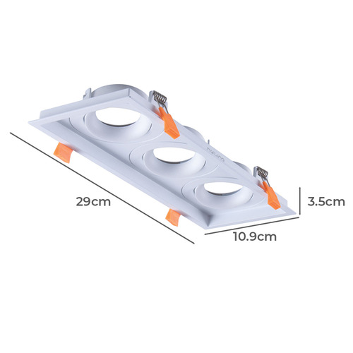 Chiyo 3 Light Downlight Slotter