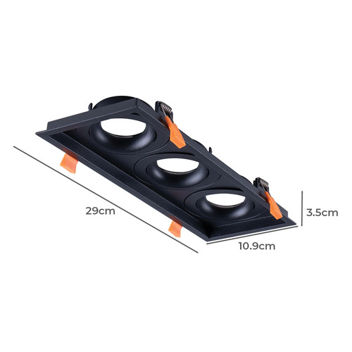 Chiyo 3 Light Downlight Slotter