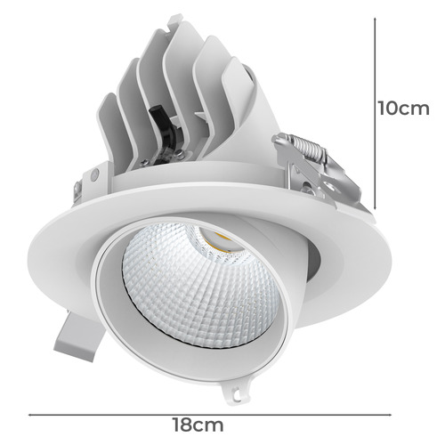 Scoop 25W LED Tiltable Downlight