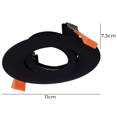 Cell 9cm Tiltable Cut Out Downlight Frame