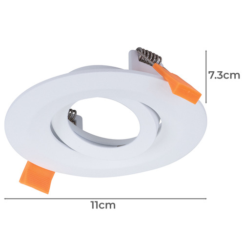 Cell 9cm Tiltable Cut Out Downlight Frame