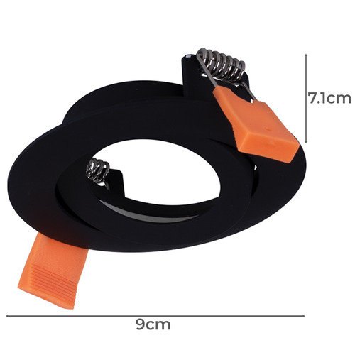 Cell 7.5cm Tiltable Cut Out Downlight Frame
