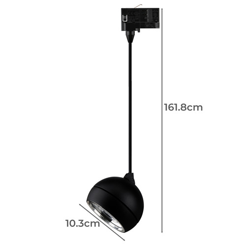Moon 161.8cm LED Flood Fascia Track Light