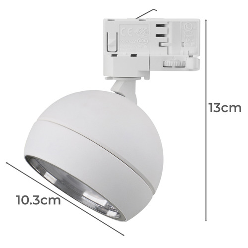 Onska Flood Fascia LED Track Light The Build by Temple & ster