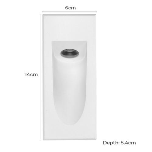 Isabella Rectangular LED Step Light The Build by Temple & ster