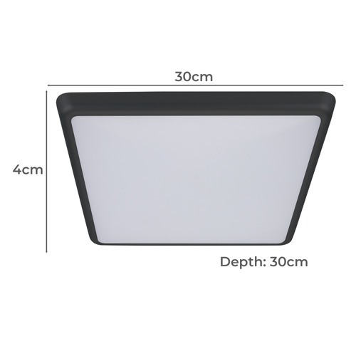 Chiara Tri-Coloured Square Oyster Light