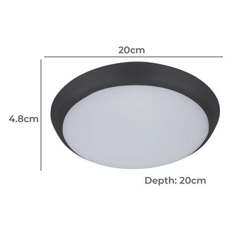 Chiara Tri-Coloured Oyster Light