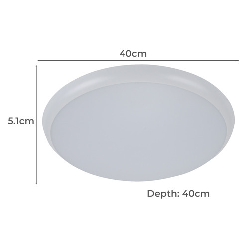 Chiara Tri-Coloured Oyster Light