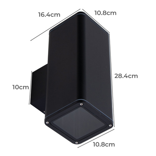 Peter Square LED Up/Down Wall Light